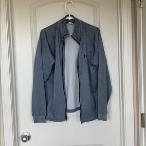 Grey zip up jacket